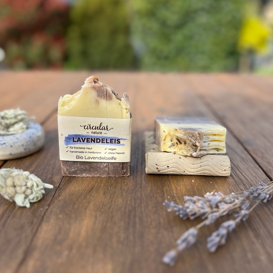 LAVENDER ICE CREAM | Face & Body Soap | Dry Skin