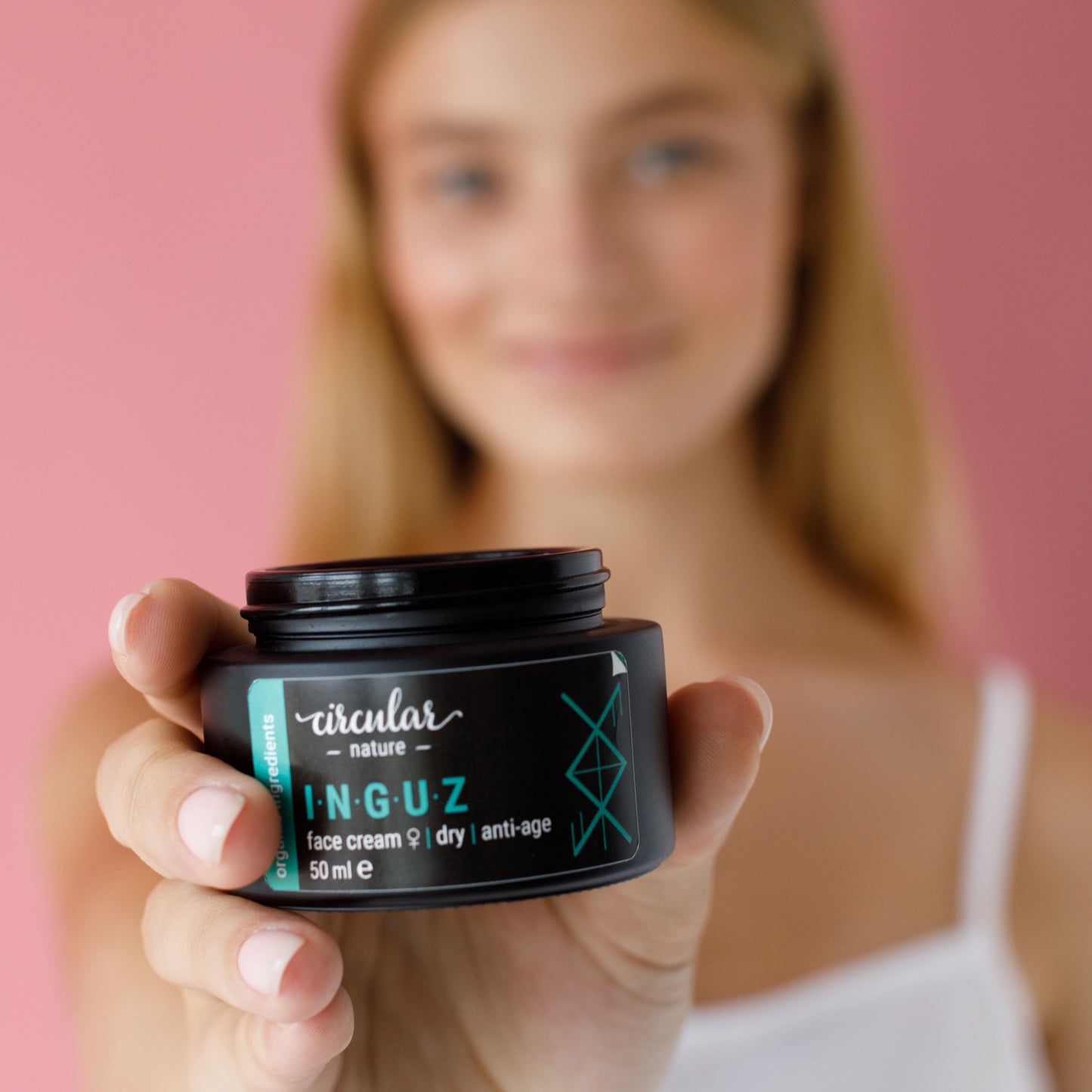 INGUZ | Bio Edelweiß Gesichtscreme | Frauenduft