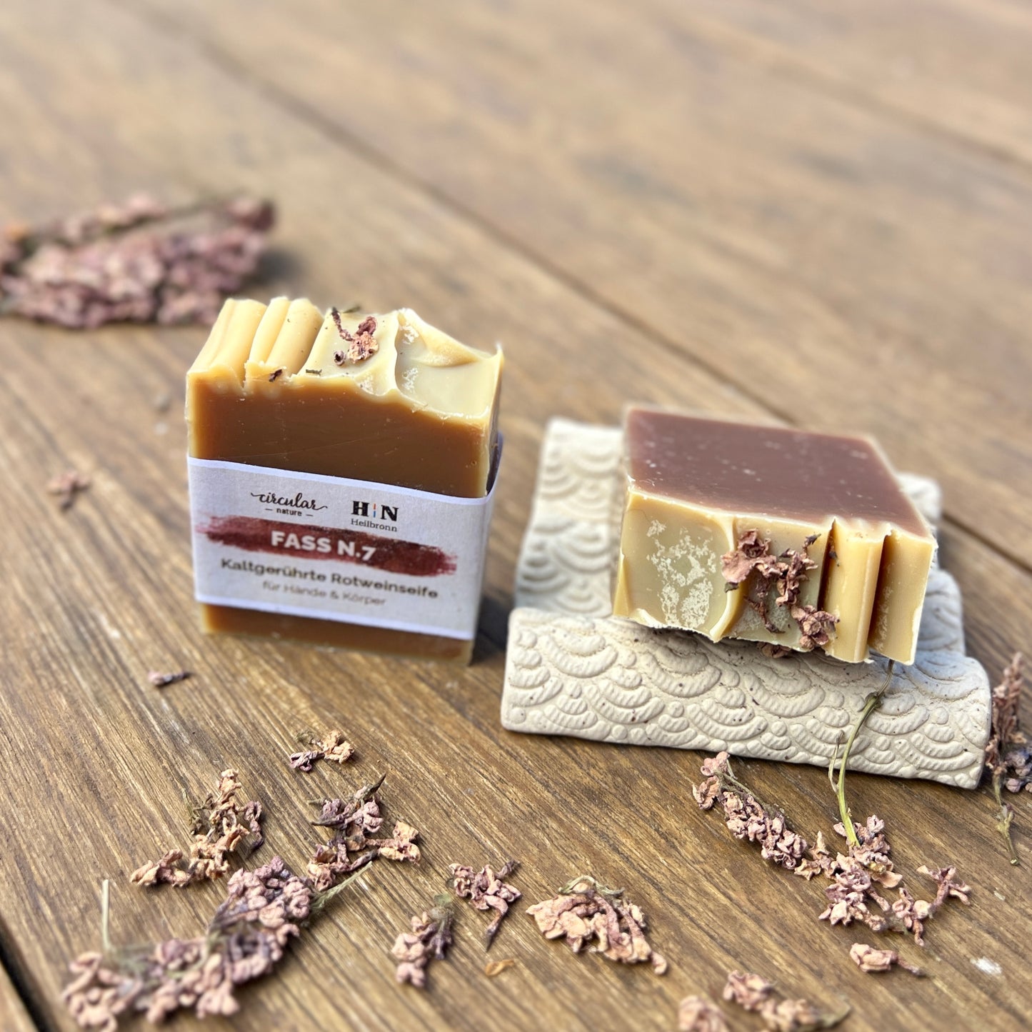 FASS N7 | Hand- & Körperseife | Rotweinseife